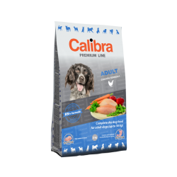 CALIBRA DOG PREMIUM ADULT SUCHA KARMA DLA PSA - 12KG